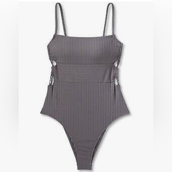 New women’s large shade & shore Grey swimsuit - Picture 2 of 5